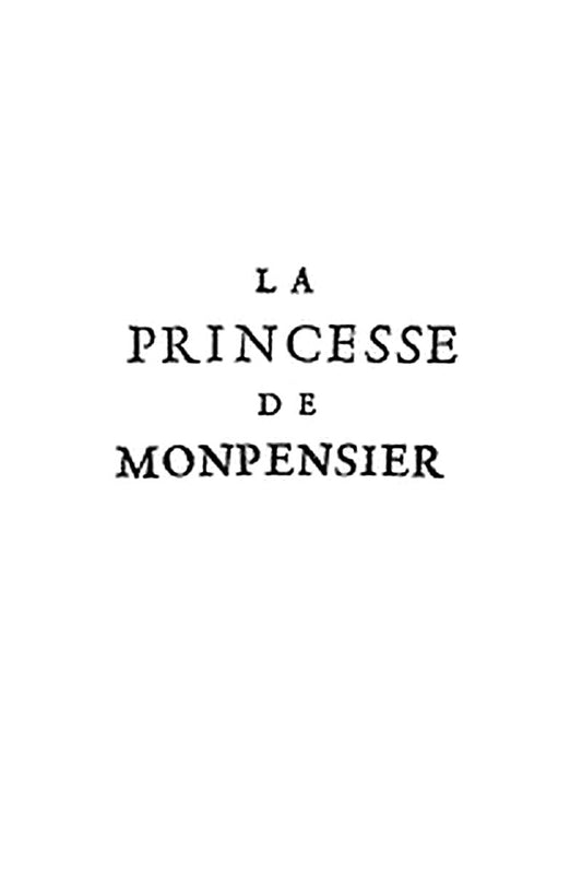 La princesse de Monpensier