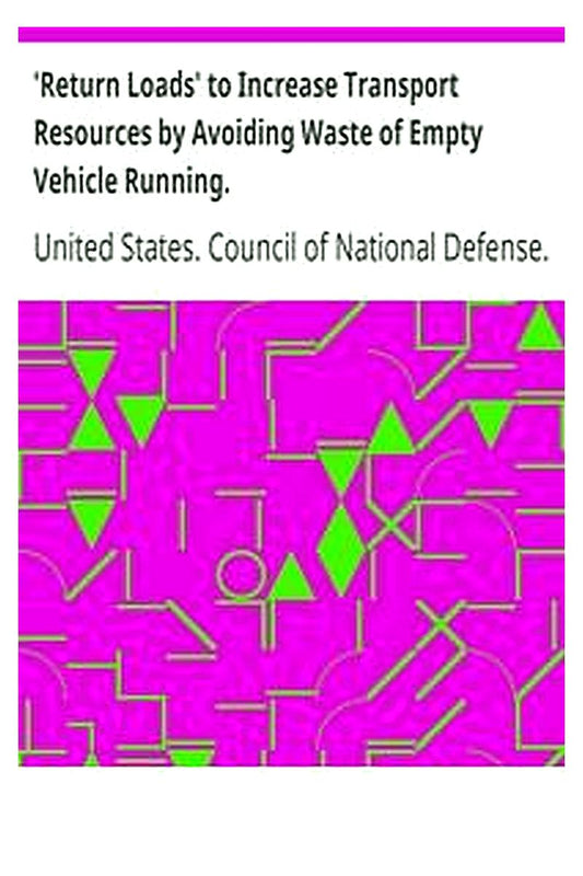 Highways Transport Committee, Council of National Defense, Bulletin 3