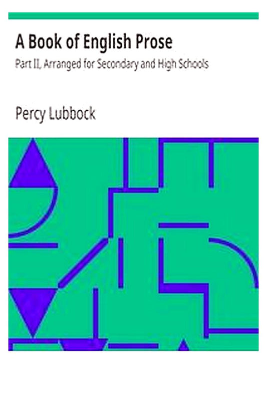 A Book of English Prose