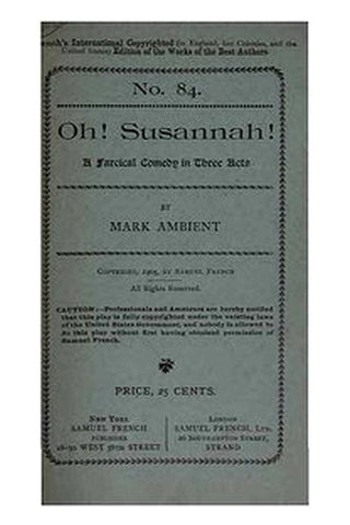 Oh! Susannah!