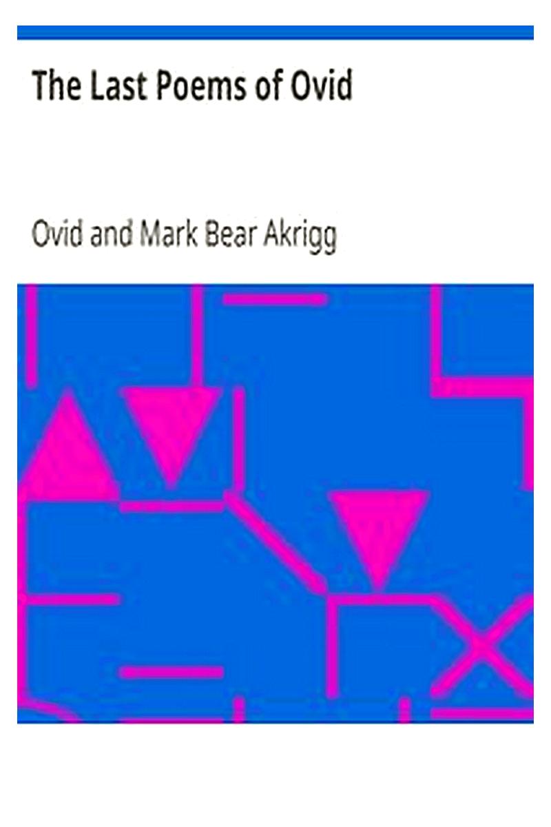 The Last Poems of Ovid
