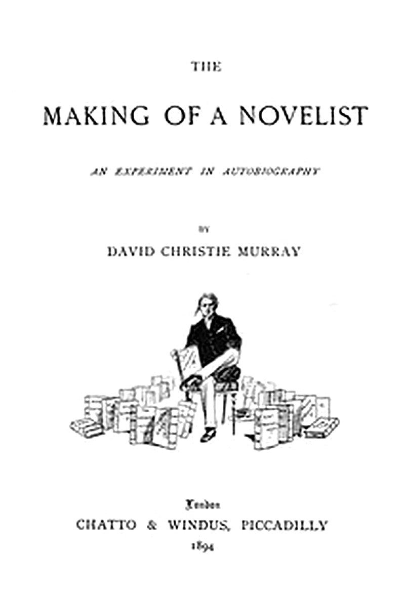 The Making Of A Novelist