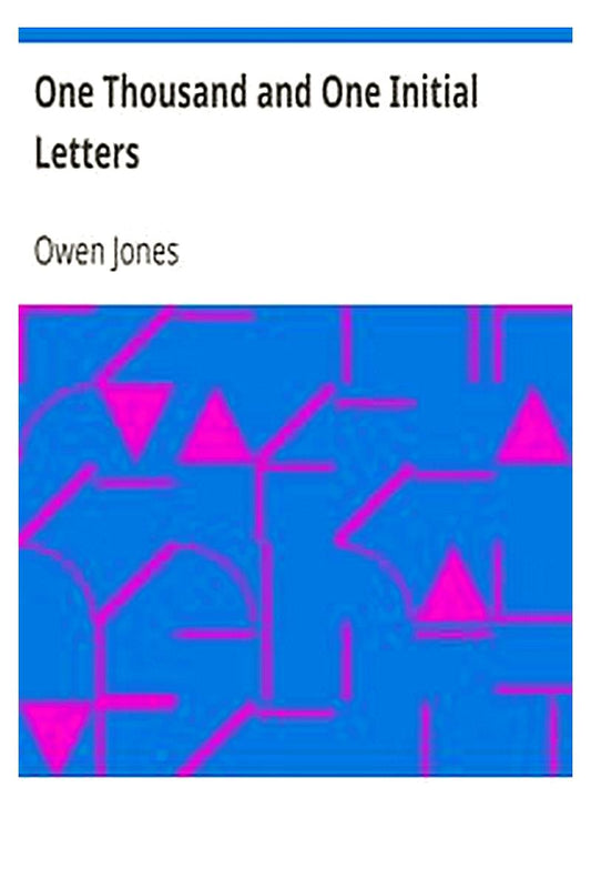 1001 illuminated initial letters