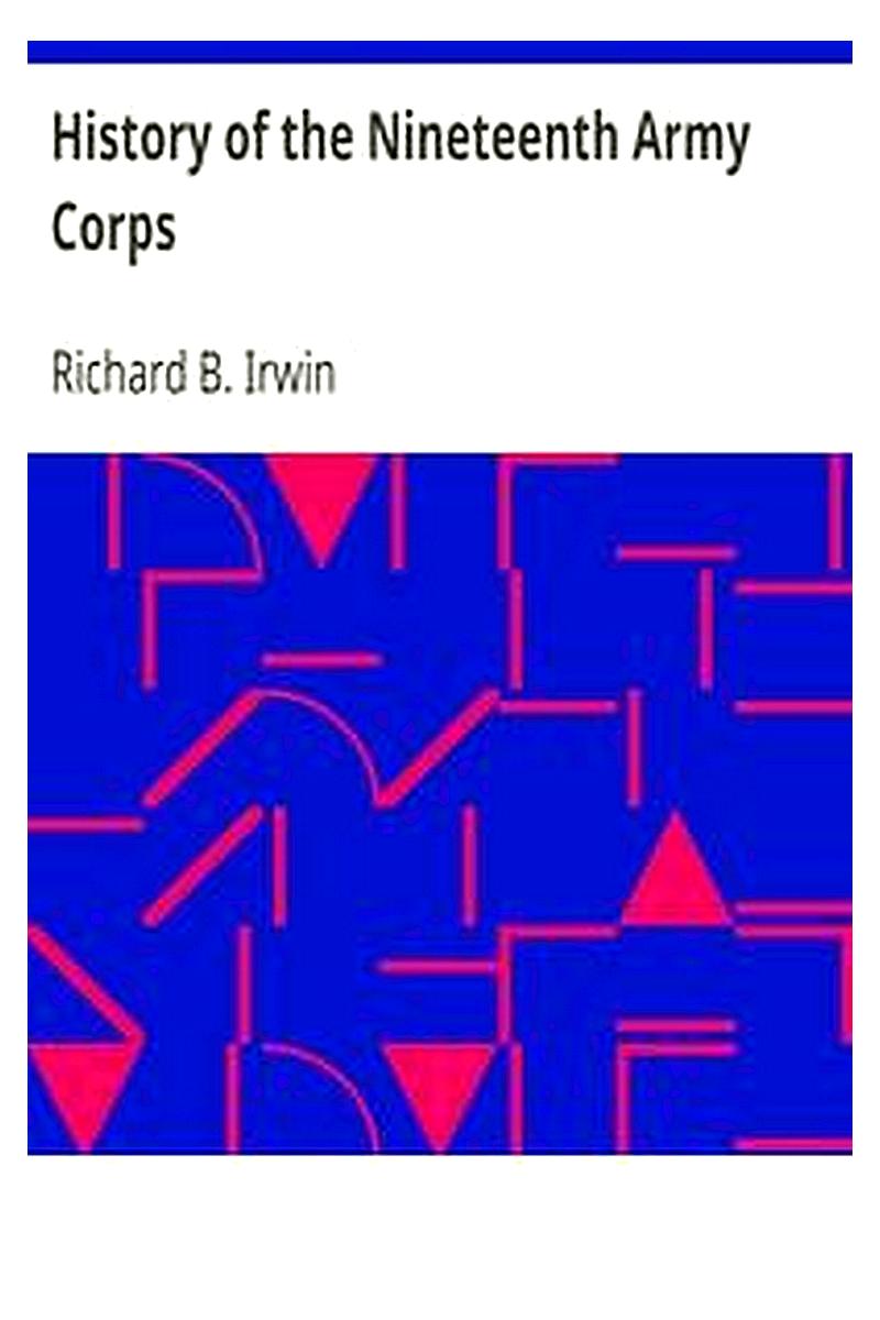 History of the Nineteenth Army Corps