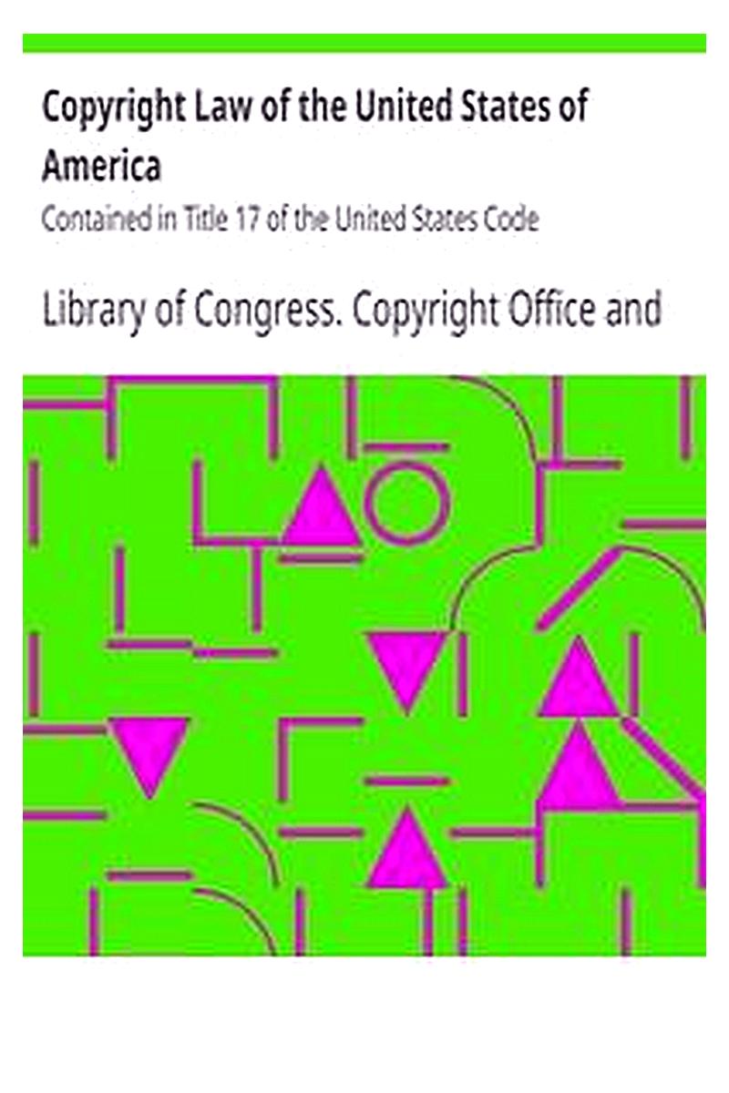 Copyright Law of the United States of America