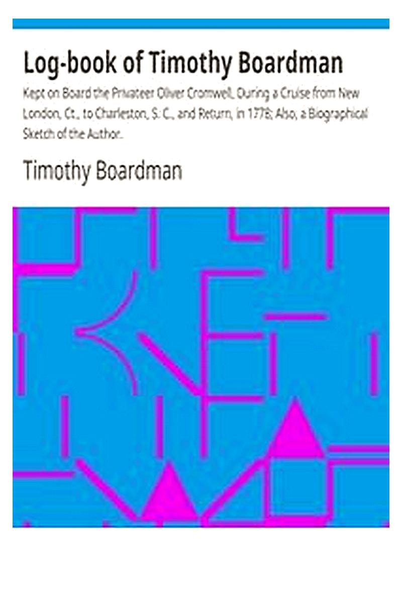 Log-book of Timothy Boardman
