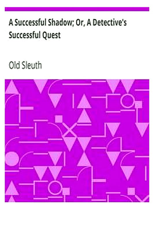 A Successful Shadow Or, A Detective's Successful Quest