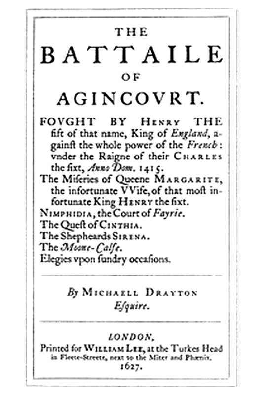 The Battaile of Agincourt