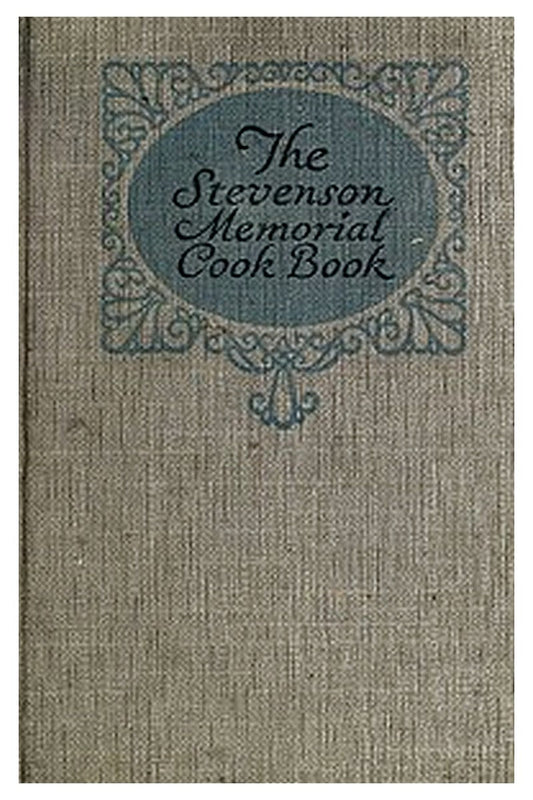 Stevenson Memorial Cook Book