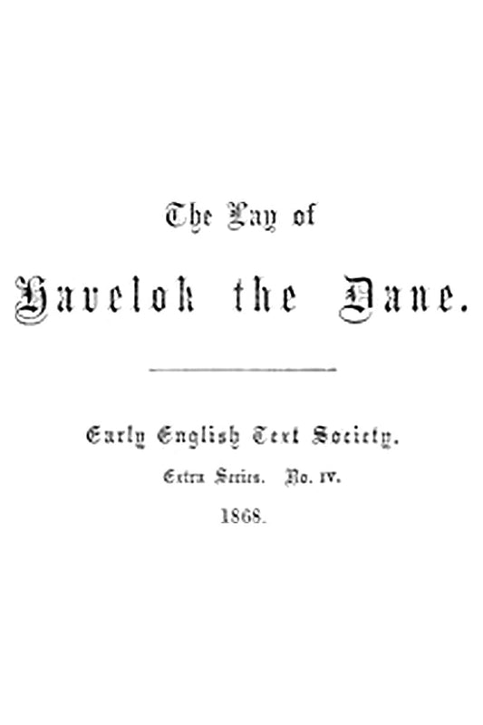 The Lay of Havelok the Dane