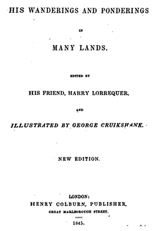 Arthur O'Leary: His Wanderings And Ponderings In Many Lands