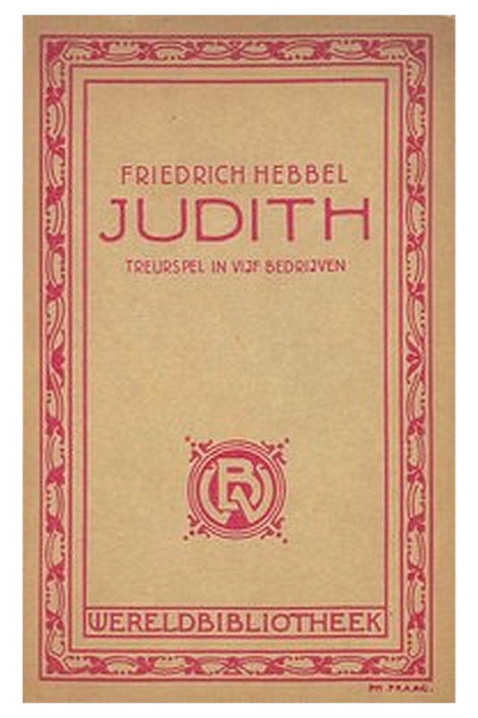 Judith: treurspel in vijf bedrijven