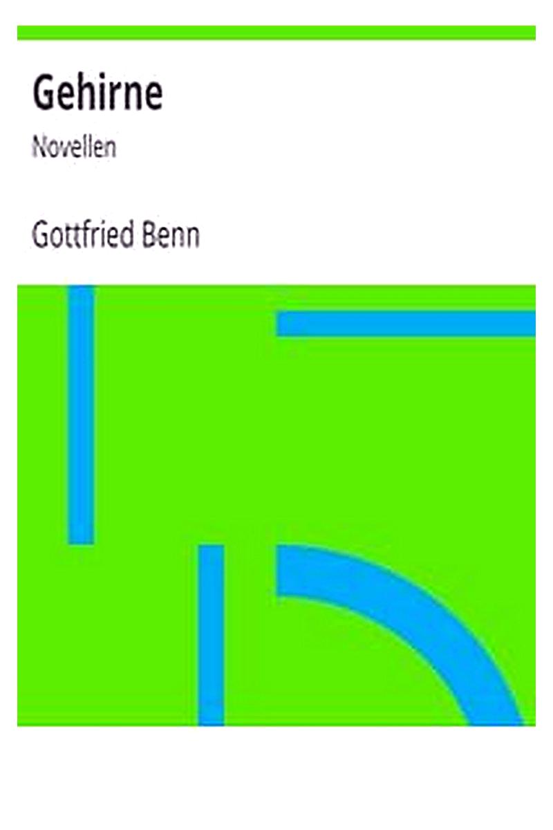Gehirne: Novellen