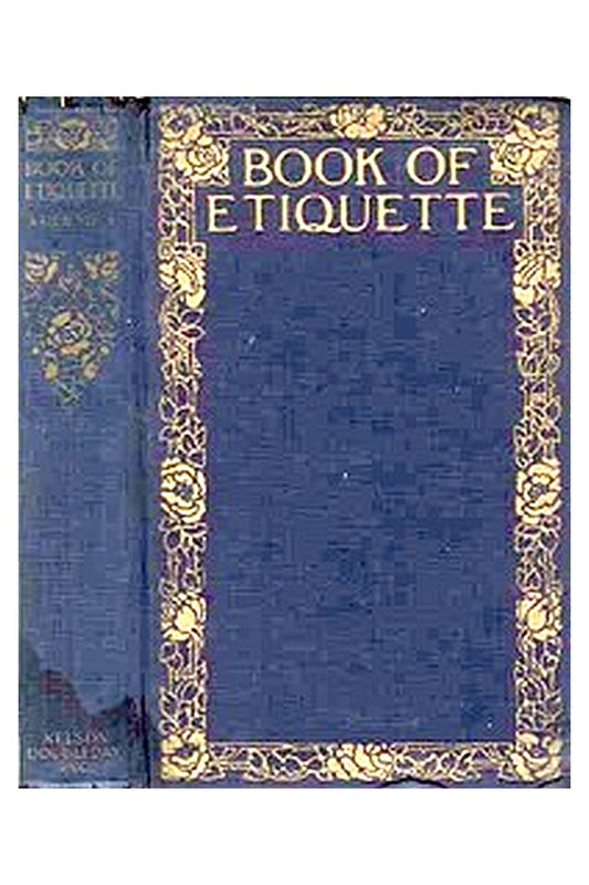 Book of Etiquette, Volume I