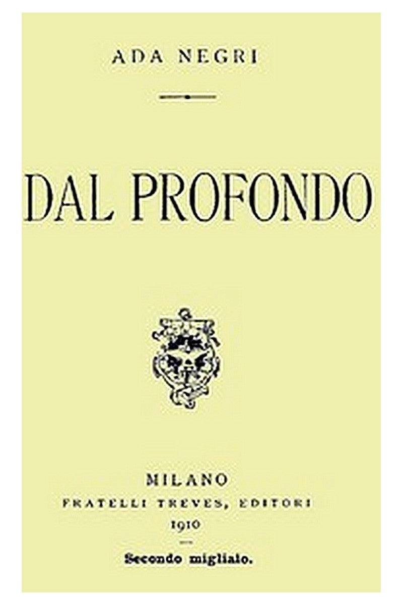 Dal profondo