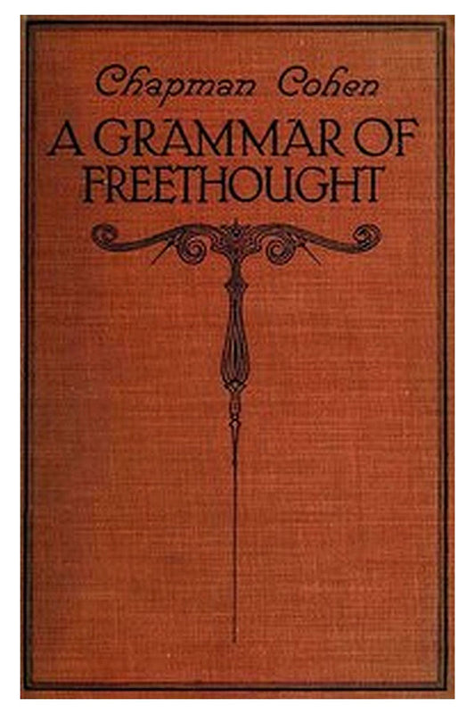 A Grammar of Freethought