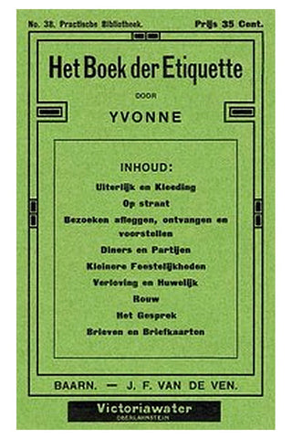 Het boek der Etiquette