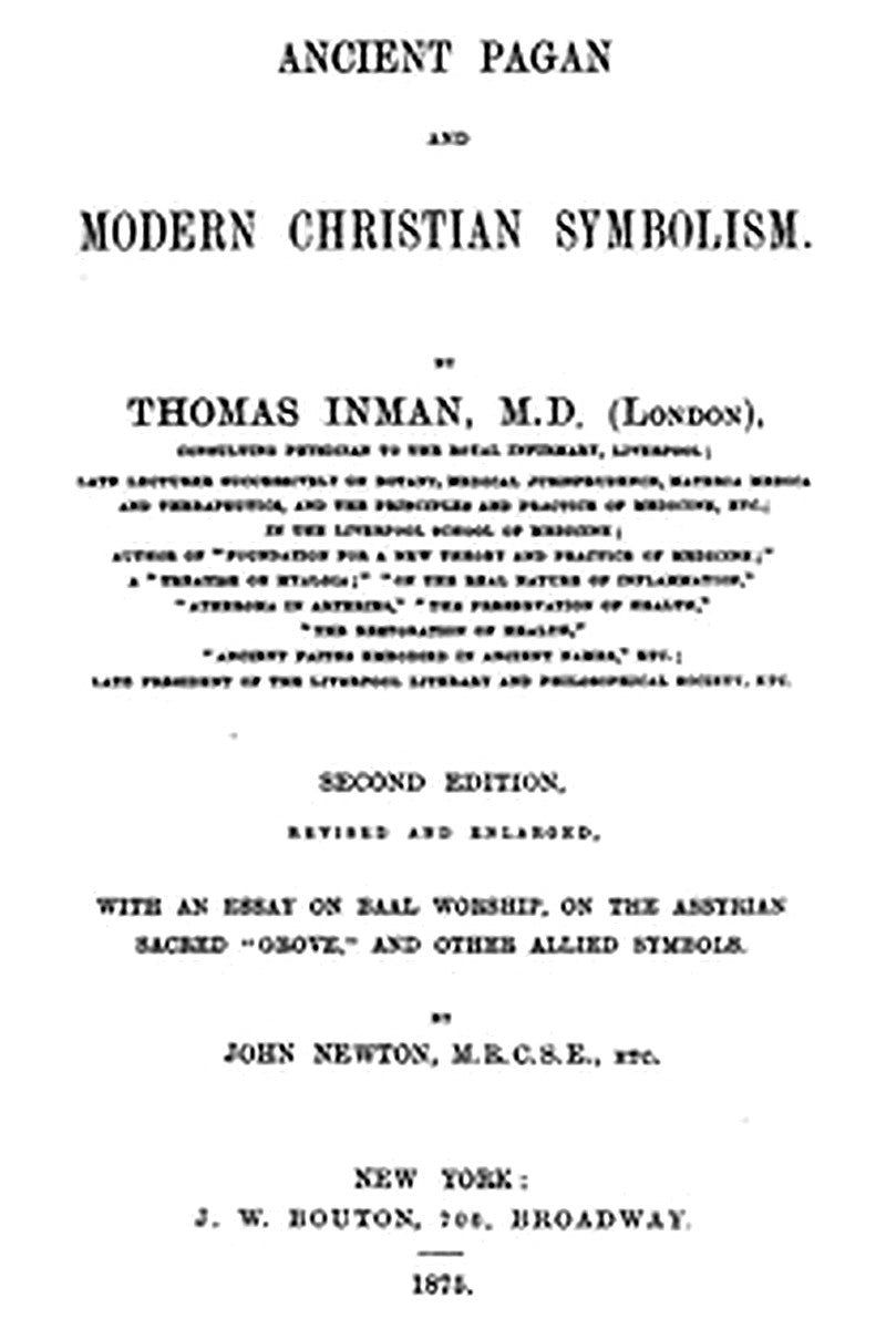 Ancient Pagan and Modern Christian Symbolism
