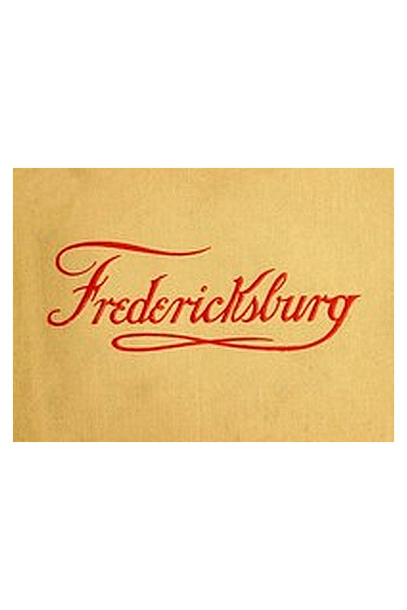 Fredericksburg and Its Many Points of Interest