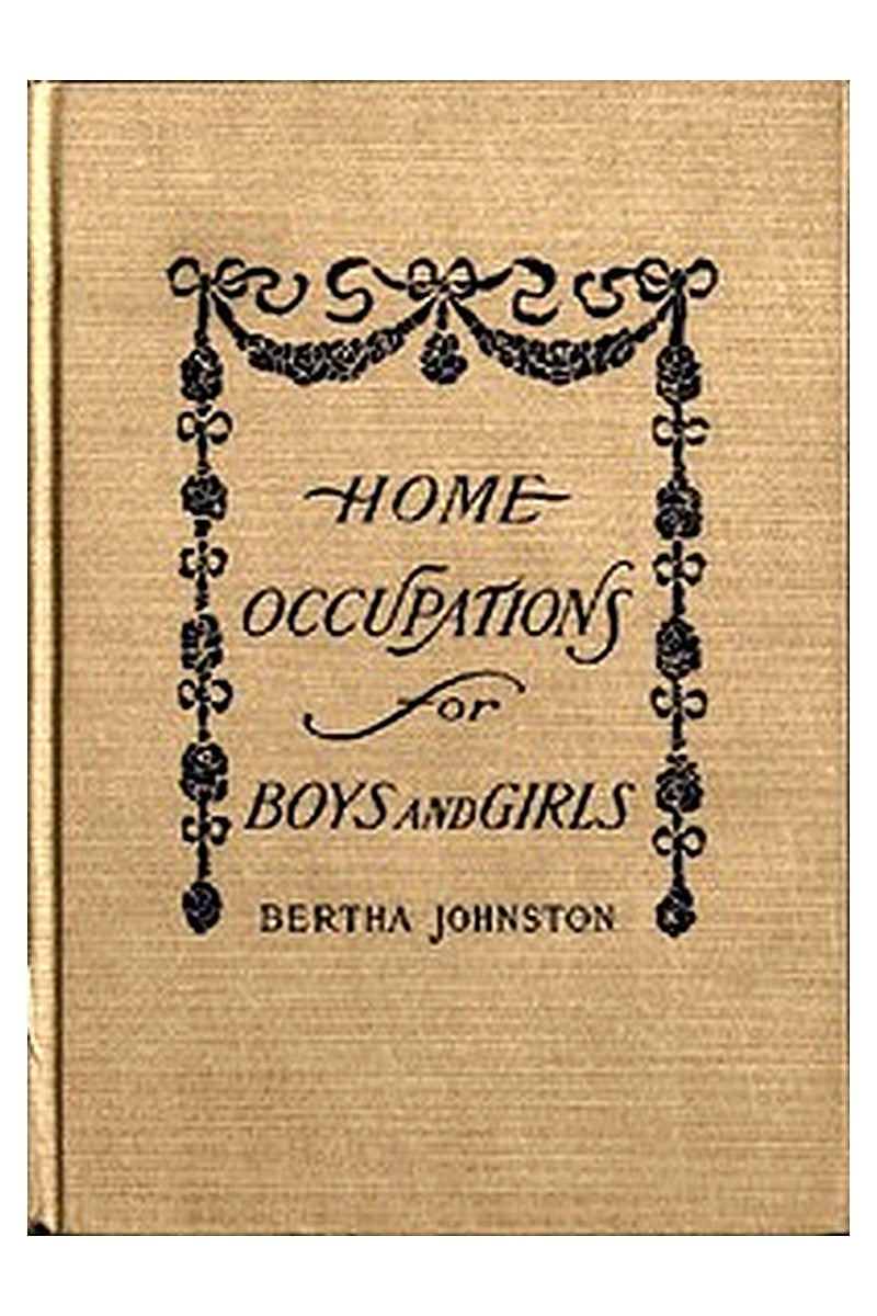 Home Occupations for Boys and Girls