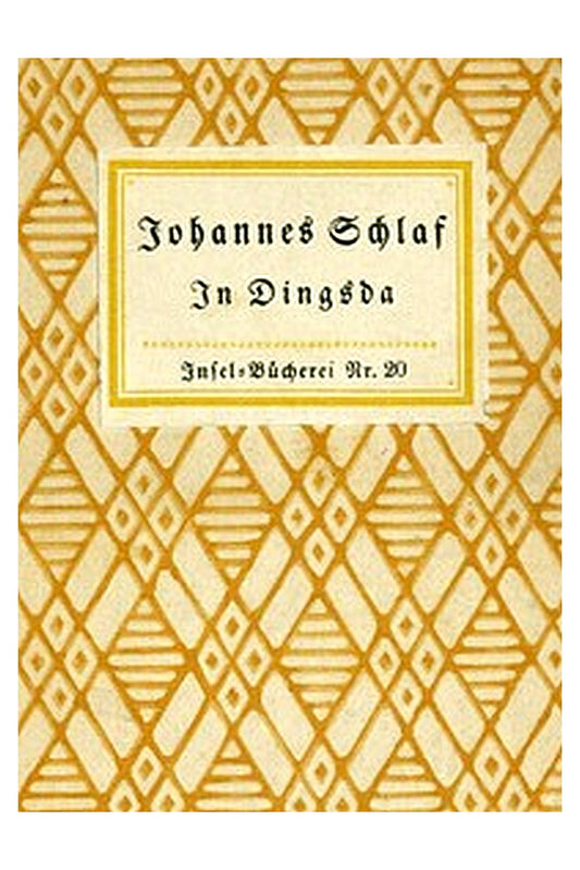 In Dingsda