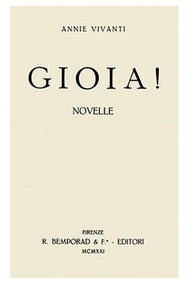 Gioia!