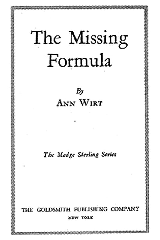 The Missing Formula