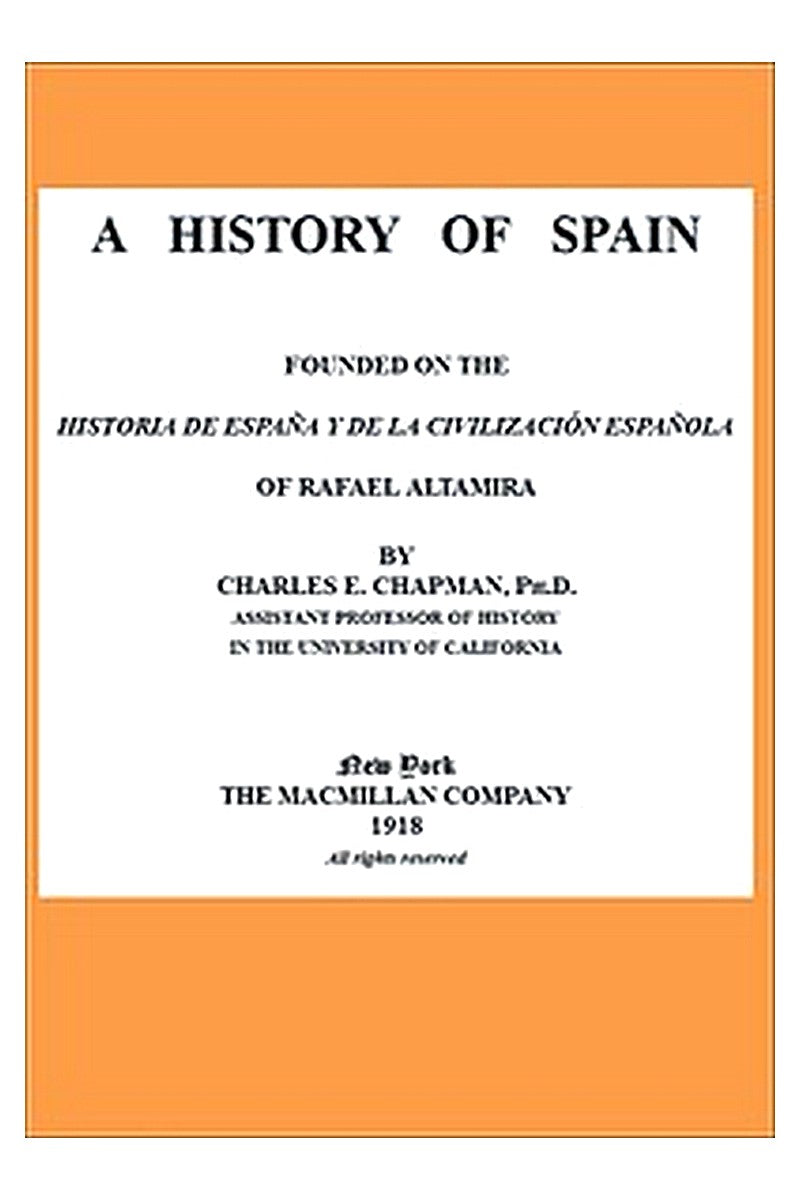 A History of Spain
