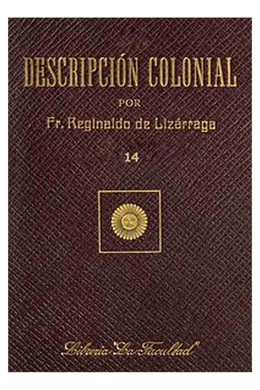 Descripción colonial, libro segundo (2/2)