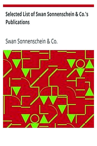 Selected List of Swan Sonnenschein & Co.'s Publications