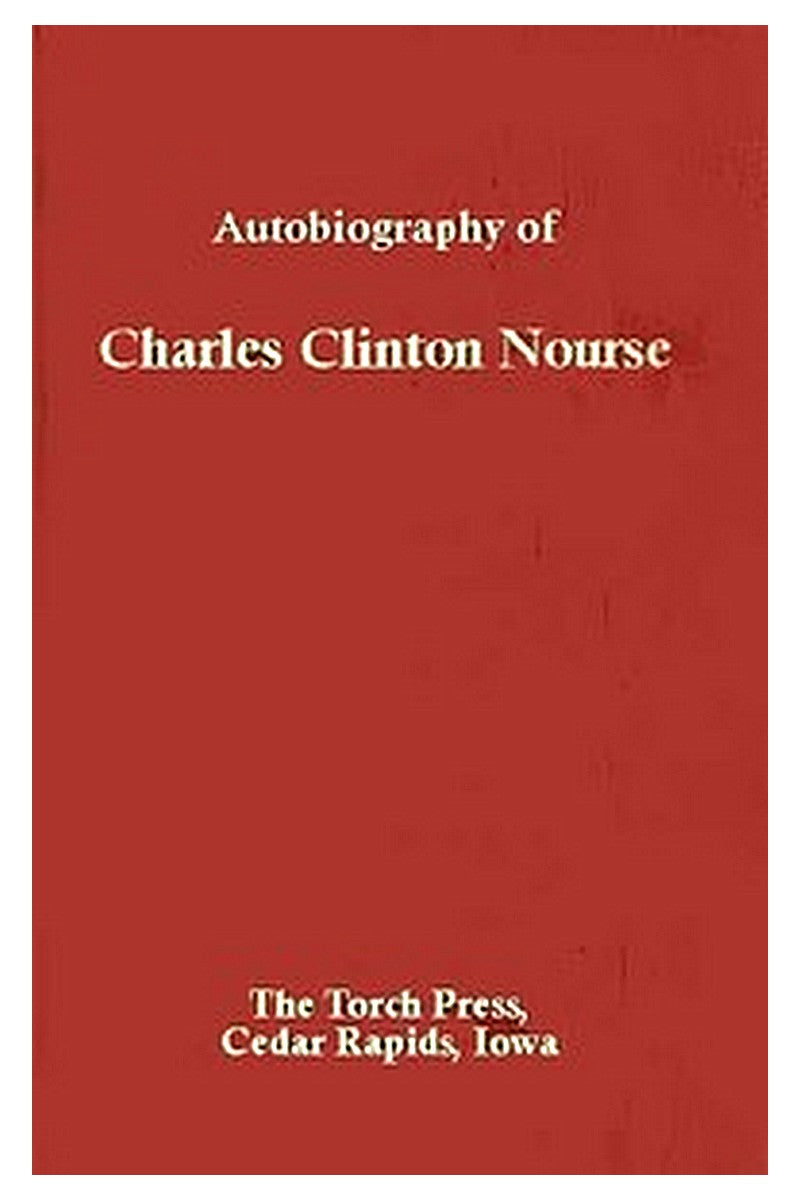 Autobiography of Charles Clinton Nourse