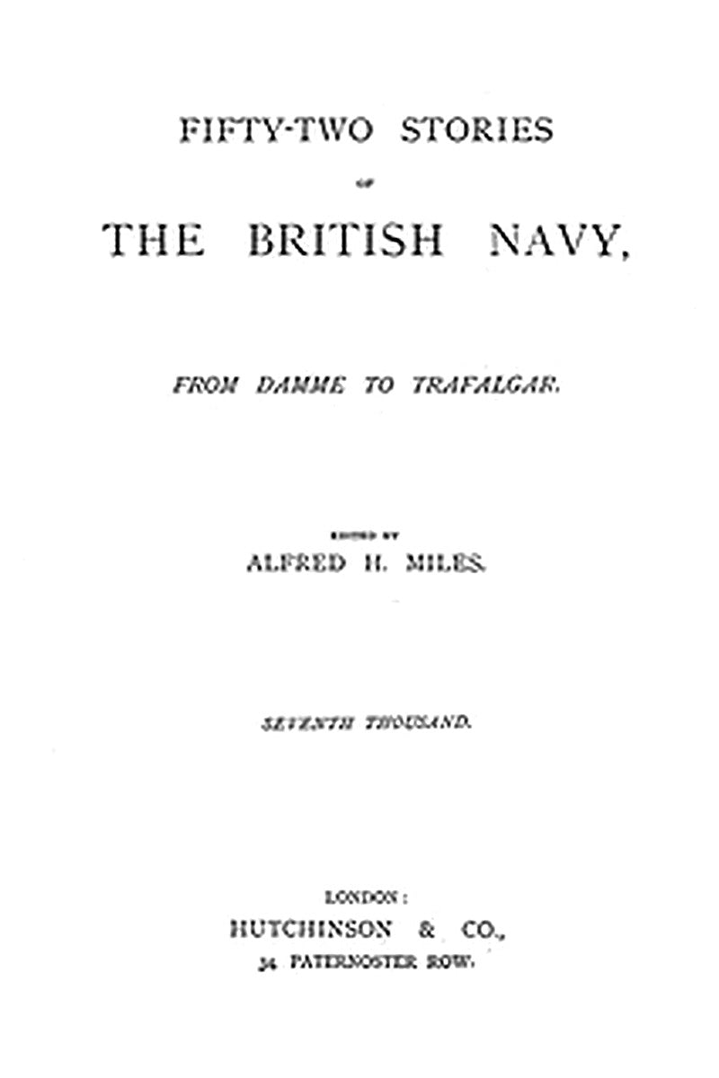 52 Stories of the British Navy, from Damme to Trafalgar