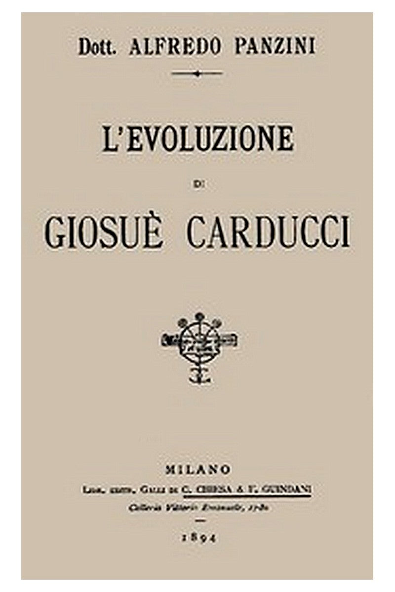 L'evoluzione di Giosuè Carducci