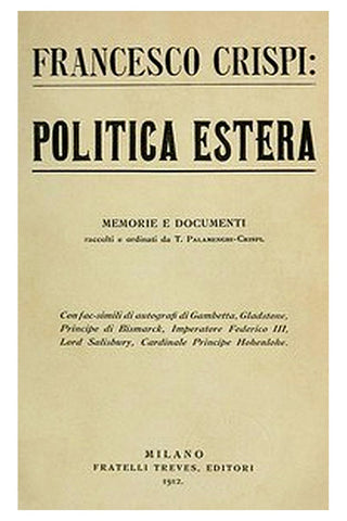 Politica estera: memorie e documenti