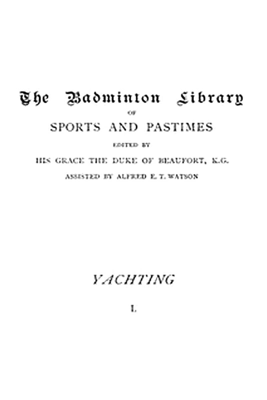 Yachting, Vol. 1