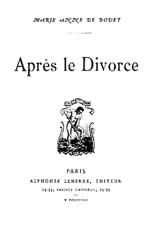 Après le divorce