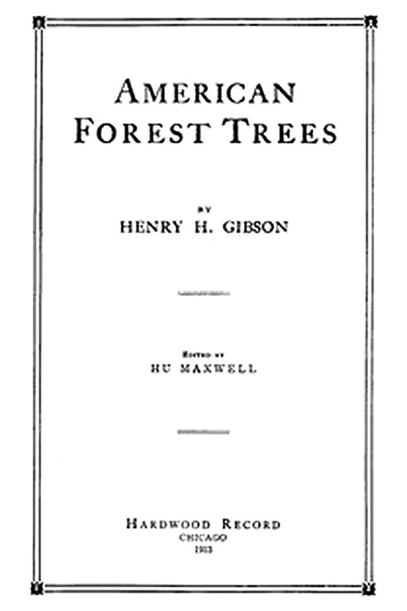 American Forest Trees