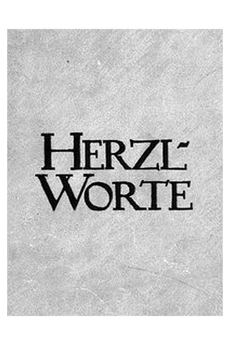 Herzl-Worte
