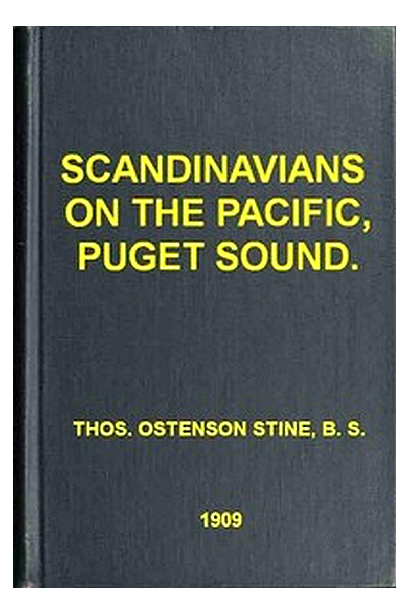 Scandinavians on the Pacific, Puget Sound