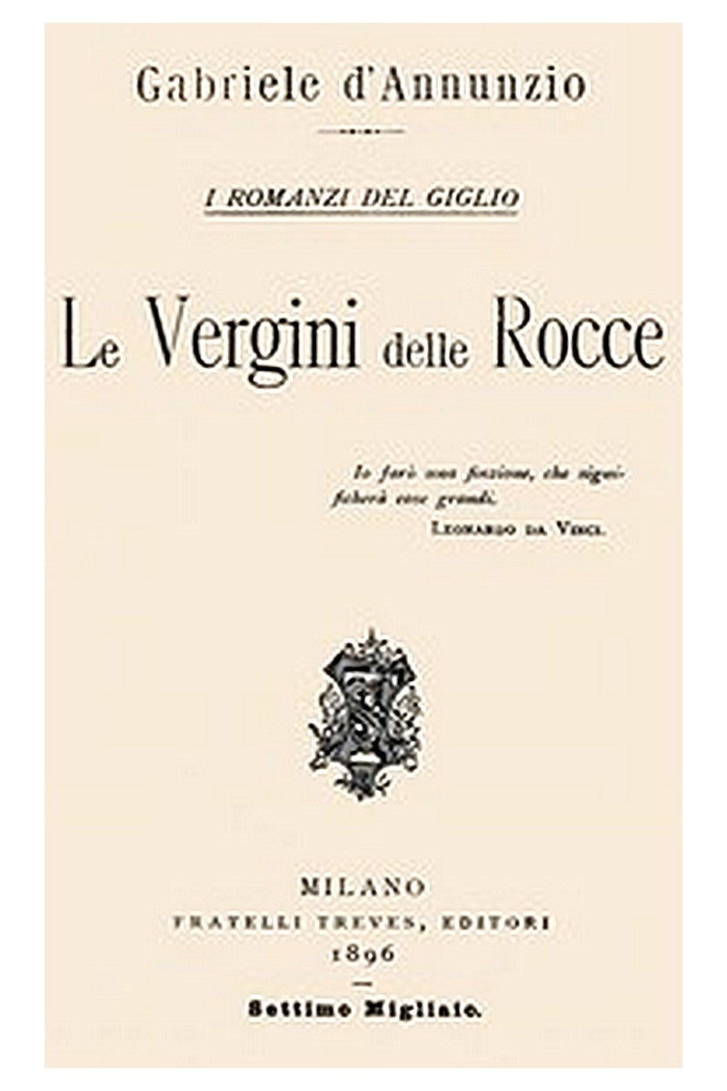 Le vergini delle rocce