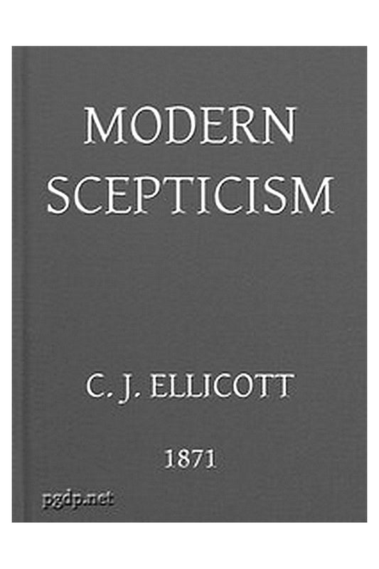 Modern Skepticism
