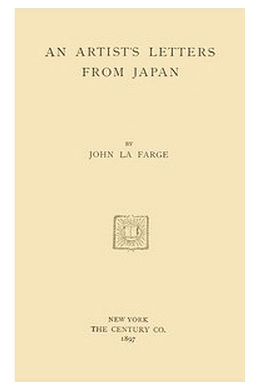 An Artist's Letters from Japan