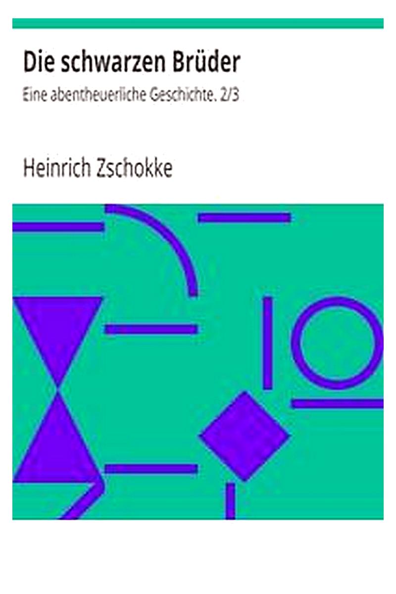 Die schwarzen Brüder: Eine abentheuerliche Geschichte. 2/3