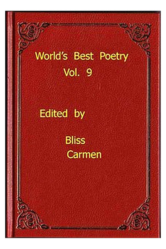 The World's Best Poetry, Volume 09: Of Tragedy: of Humour