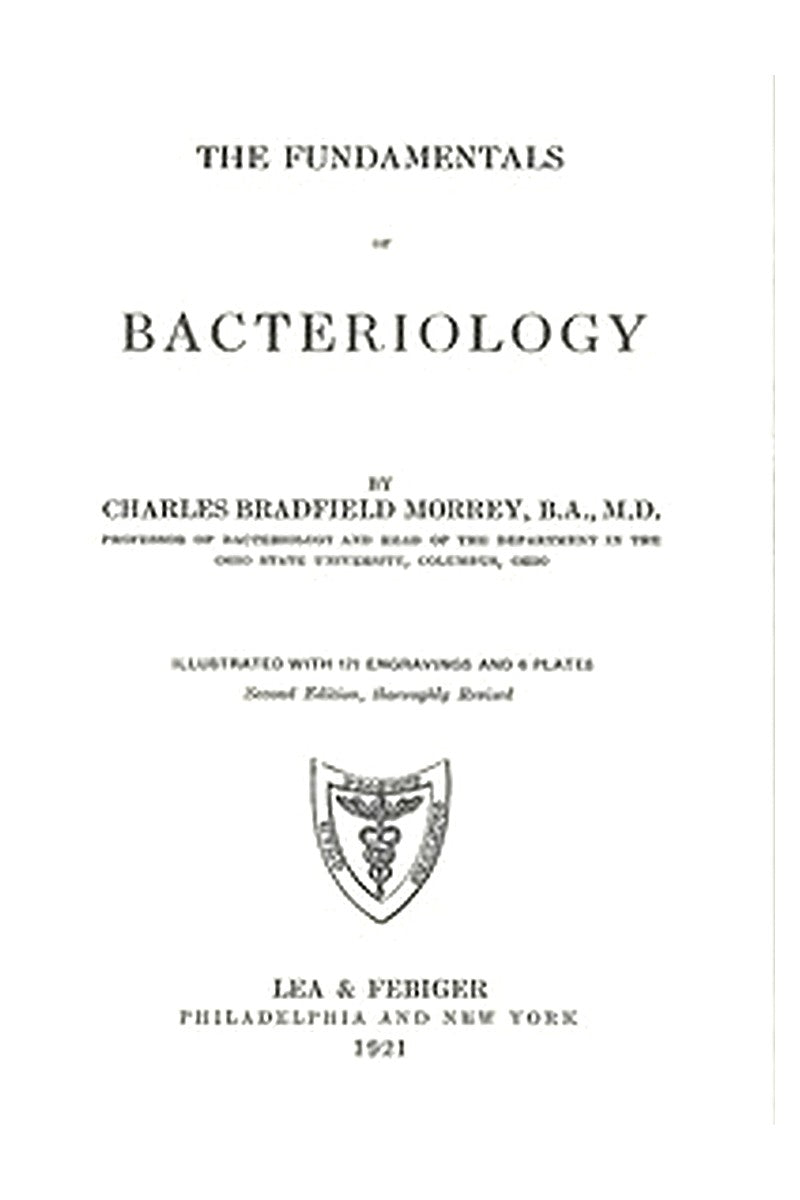 The Fundamentals of Bacteriology