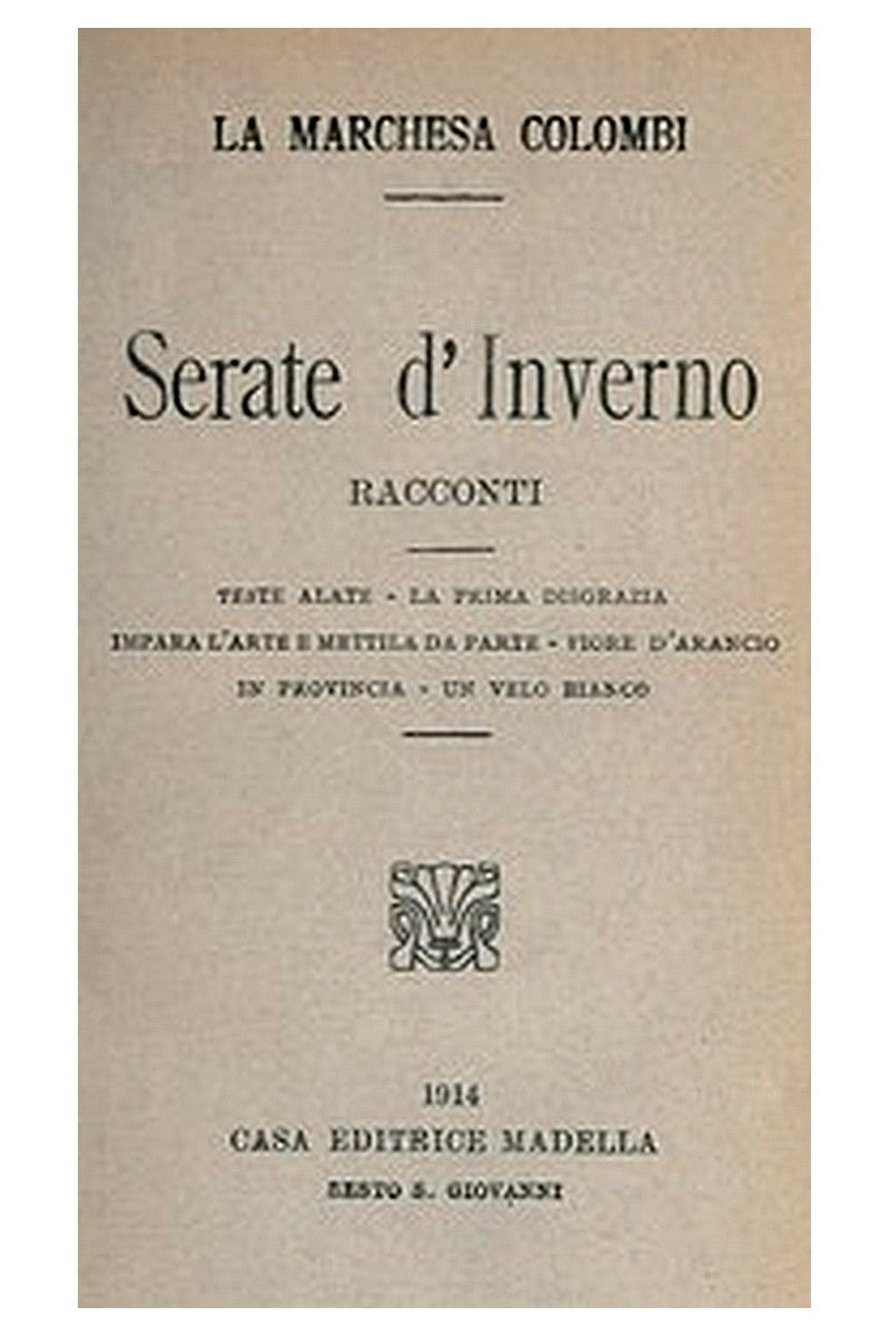 Serate d'inverno