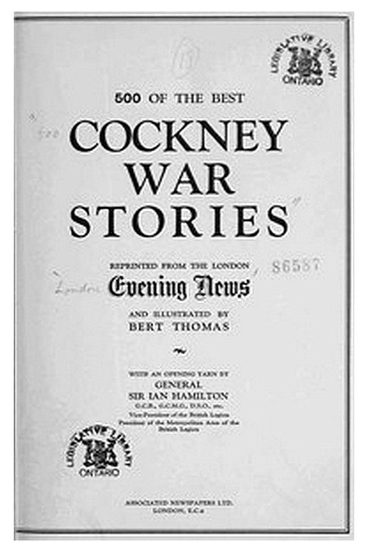 500 of the Best Cockney War Stories