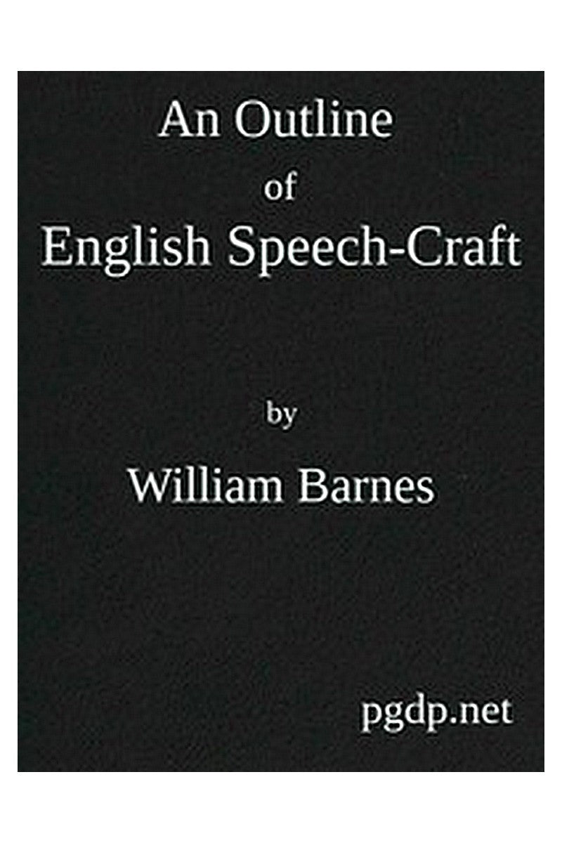 An Outline of English Speech-craft