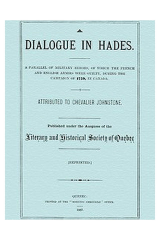 A Dialogue in Hades
