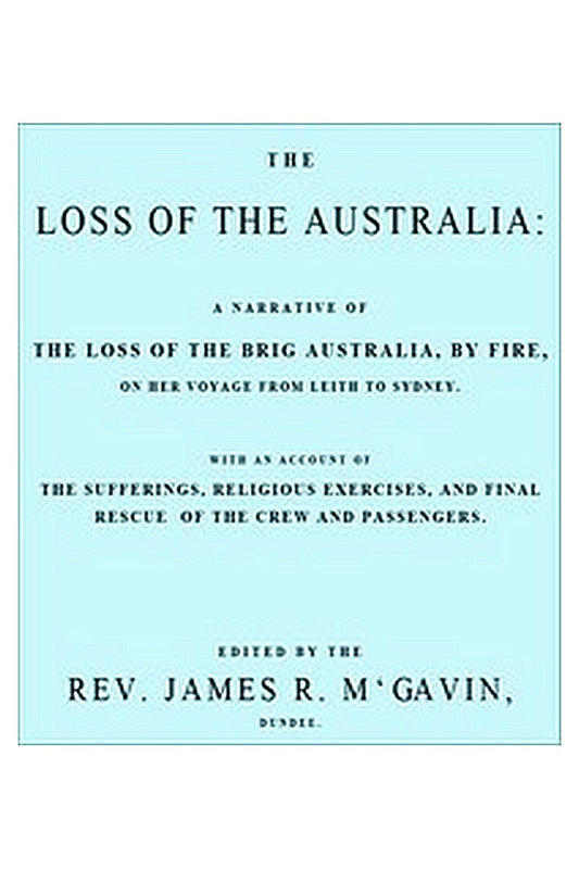The Loss of the Australia
